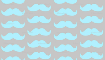 Wallpaper Displaying Gallery Image For Colorful Mustache