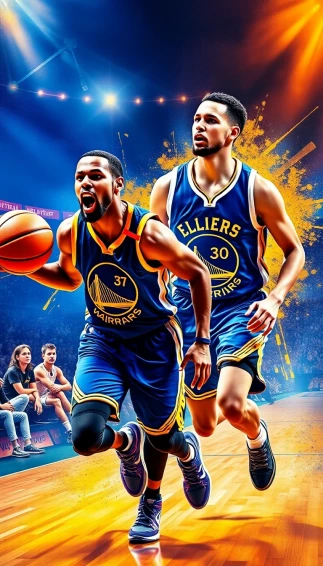 Kevin Durant And Stephen Curry Wallpaper
