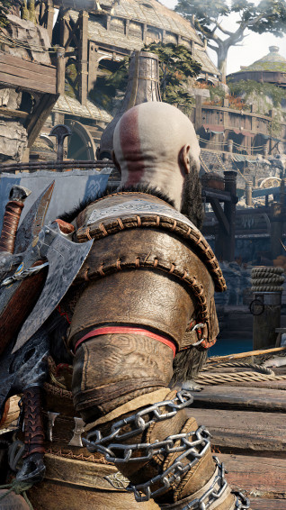 God Of War Ragnarok Ps5 4k Phone iPhone Wallpaper 7271b