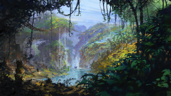 Tropical Environment By Eric Elwell R Wallpaper