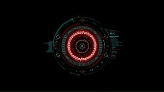 Red Tech Wallpaper A By