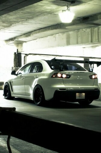 Mitsubishi Evo X iPhone Wallpaper Simply Beautiful