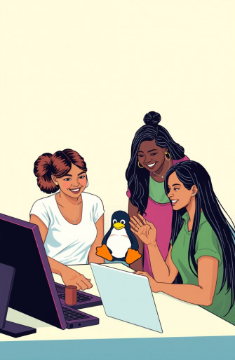 Linux Girls Wallpaper