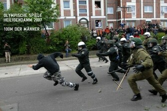 Riot Police Wallpaper