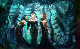Witch Wallpaper Top Background