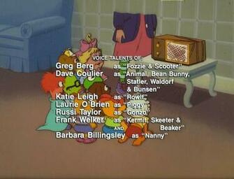 Muppet Babies Title Card Cel Background Id Julymuppets5713