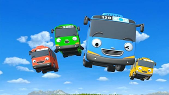Top Little Bus Tayo Lani Wallpaper