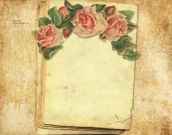 Old Crow Background Designs Victorian Rose