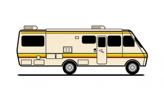 Breaking Bad Wallpaper Rv In Illustrator