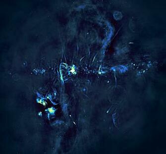 South Africa S Meerkat Telescope Discovers Giant Radio Bubbles