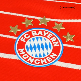 Men S Authentic Bayern Munich Home Soccer Jersey Shirt