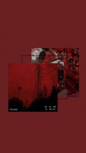 Denise Jeon On Aesthetic Wallpaper In Red