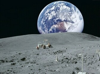 Wallpaper Space Moon Earth Planet Nasa Desktop Other