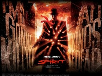 Superhero Movies The Spirit Wallpaper