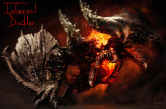 Infernal Diablos R Monsterhunterworld