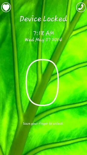 Lock Screen With A Blend Of Nokia X Wallpaper As Background