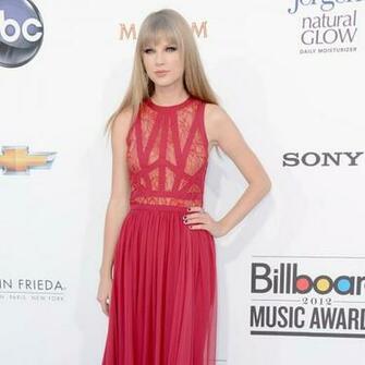 Taylor Swift Red Dress Pictures At Billboard Awards Popsugar
