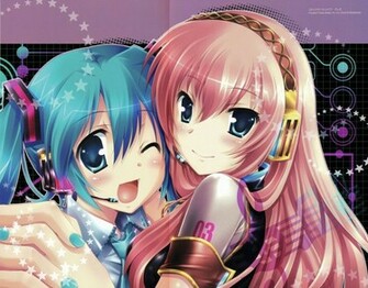 Hatsune Miku Megurine Luka Wallpaper