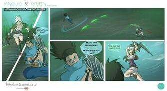 Yasuo X Riven Fancomic By Andrealeon