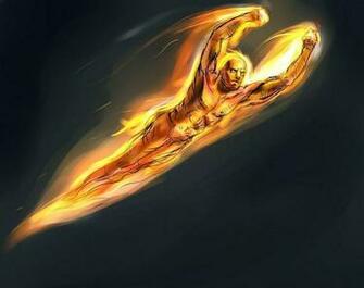 Human Torch Wallpaper