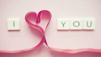 Pink Ribbon Heart Wallpaper