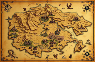 Westeros Map Wallpaper