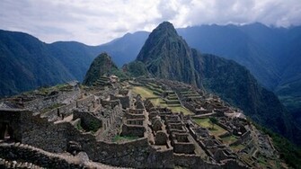 Machu Picchu Ruins Desktop Pc And Mac Wallpaper