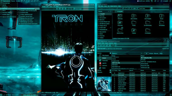 Deviantart More Like Crunchbang Linux Tron New By Cra1g321