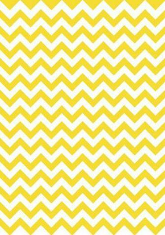 Yellow Art Print By Meli Chevron Wallpaper