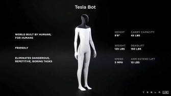 Tesla Announces Plan To Build Humanoid Bot We Can Outrun