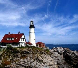 Lighthouse In Maine A Photo From Northeast Trekearth