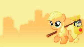Filly Applejack Wallpaper By Pappkarton