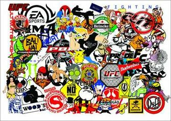 Image Of Produ Es Gr Ficas E Comunica O Visual Sticker Bomb Wallpaper