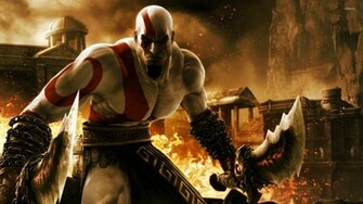 Kratos God Of War Wallpaper Game