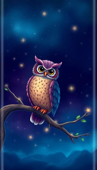 Owl Mobile Wallpaper