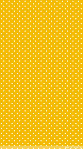 Installing This Orange Polka Dots iPhone Wallpaper Is Very Easy Just