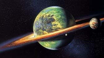Weird Planets Cool Desktop Background