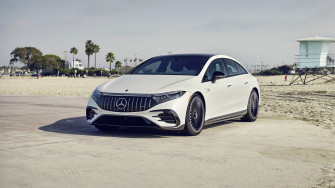 Mercedes Amg Eqs 4matic 5k Wallpaper HD Car