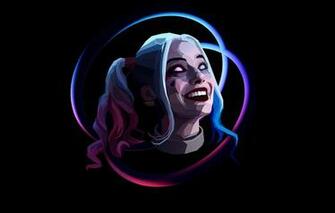 Wallpaper Girl Art Blonde Braids Black Background Comic