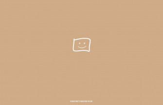 Brown Smile Wallpaper Ideas Rectangle Smiley Face