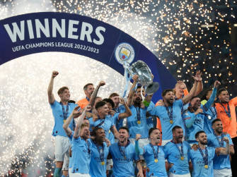 Uefa Champions League Manchester City Beat Inter To
