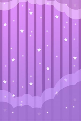 Custom Background Dreamy Nightsky Purple By Hoshi Hana On