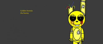 Golden Bonnie The Bunny Wallpaper By Scpbronydude