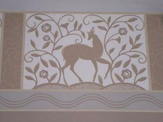 Detail Arts And Crafts Reproduction Border The Gazelle