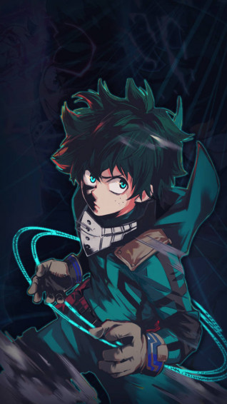 My Hero Academia Izuku Midoriya Wallpaper Phone By Soristhene On
