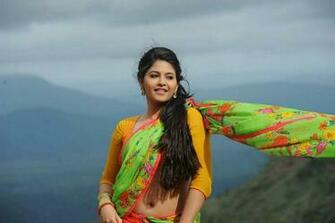 Anjali Actress In Saree Photoshoot New HD Wallpaper