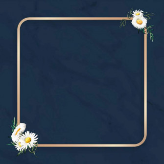 Floral Background Navy Image Wallpaper