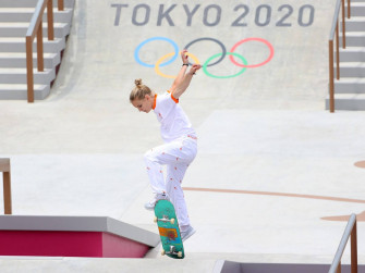 Olympic Sports Tokyo Skateboarding Wallpaper