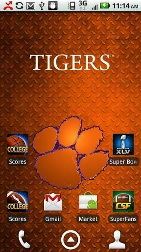 Clemson Live Wallpaper HD App For Android