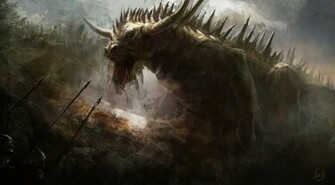 Epic Fantasy Battle Wallpaper